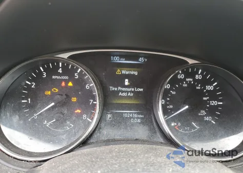 2016 Nissan Rogue S из США, поврежденный, VIN KNMAT2MVXGP657757